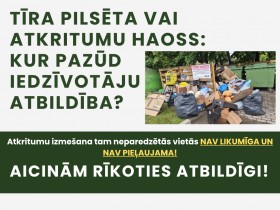 Tīra pilsēta vai atkritumu haoss: kur pazūd iedzīvotāju atbildība?